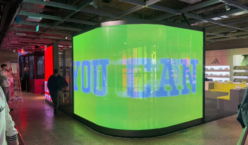 Dynamic LED Visuals: Re-imagining Product Storytelling at Adidas Flagship LDN