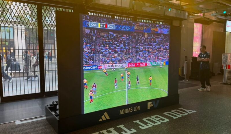 Inside Adidas LDN’s World Cup LED Display