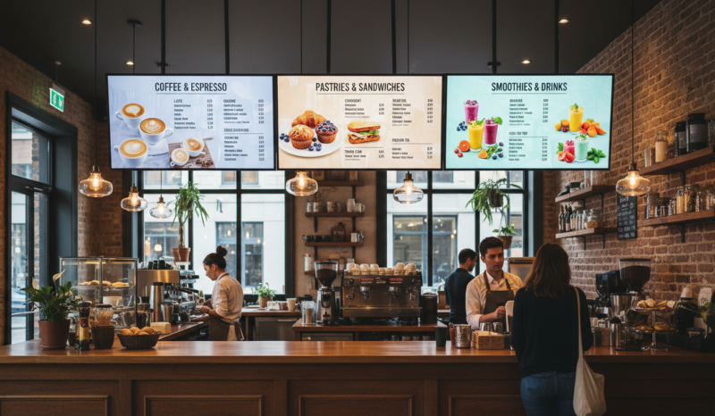 Digital Menu Boards: A Smarter Way to Serve