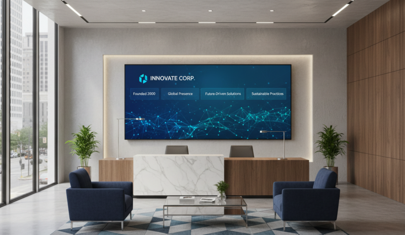 Corporate Signage for a Smarter Workplace